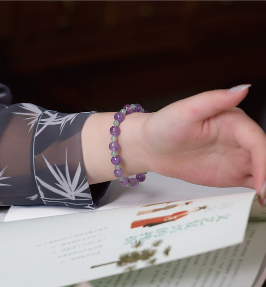 Lavender Amethyst Calm & Clarity Bracelet
