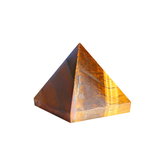 Yellow Tiger’s Eye Pyramid Shape