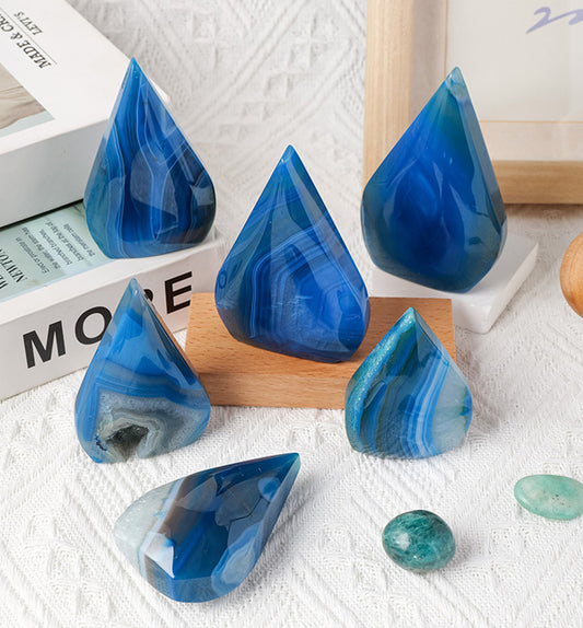 Blue Agate Flame