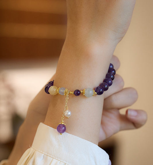 Amethyst Energy Bracelet