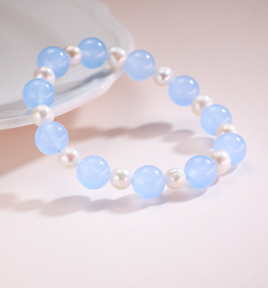 Blue Chalcedony Serenity Bracelet