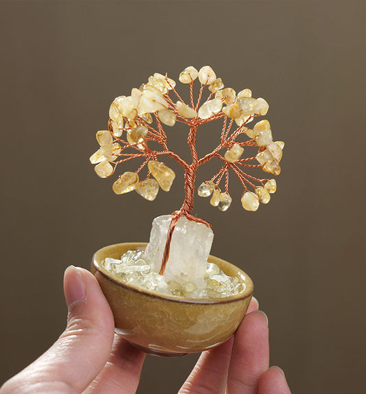 Mini Citrine Money Tree
