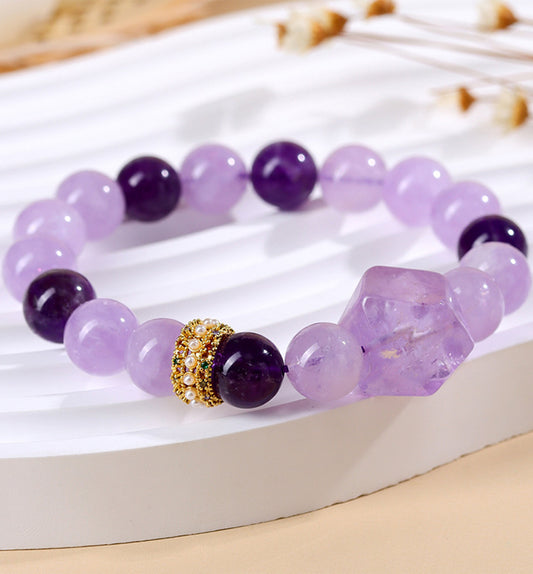 Lavender Amethyst Bracelet