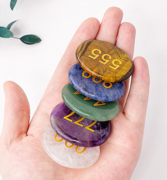 Lucky Number Worry Stone