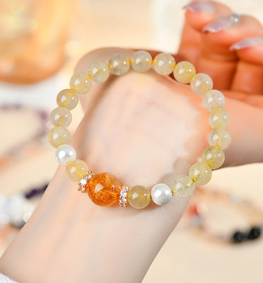 Golden Healer Quartz Bracelet