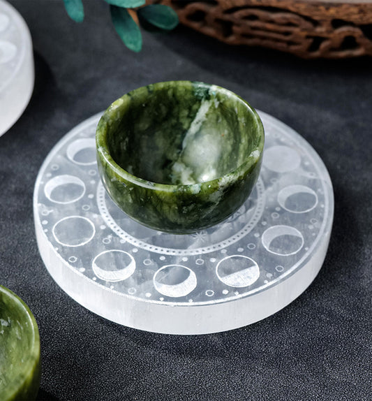 Moon Crystal Disc (Green Crystal Bowl Not Included)