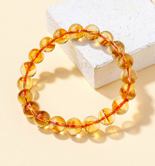 Natural Citrine Crystal Bracelet