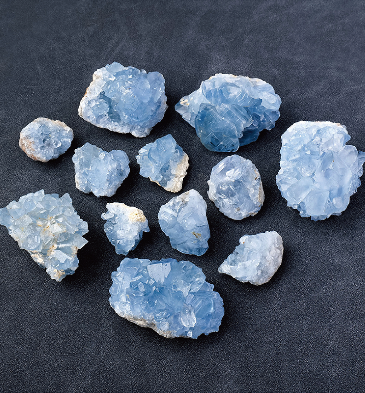Natural Celestite Crystal Cluster