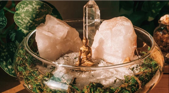 Crystal Cleansing Container