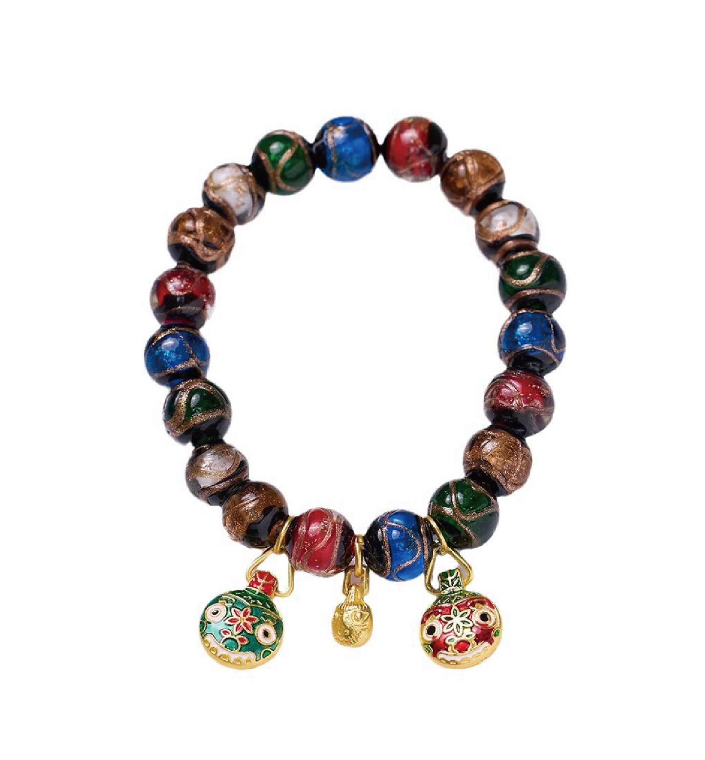 Imperial Golden Beast Multicolor Bracelet