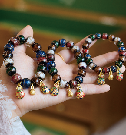 Imperial Golden Beast Multicolor Bracelet