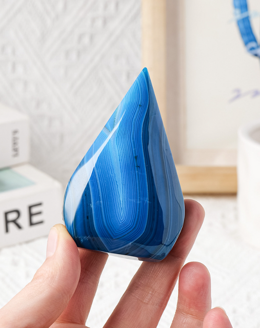 Blue Agate Flame