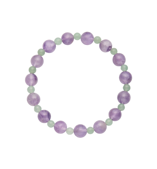 Lavender Amethyst Calm & Clarity Bracelet