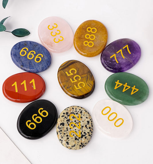 Lucky Number Worry Stone