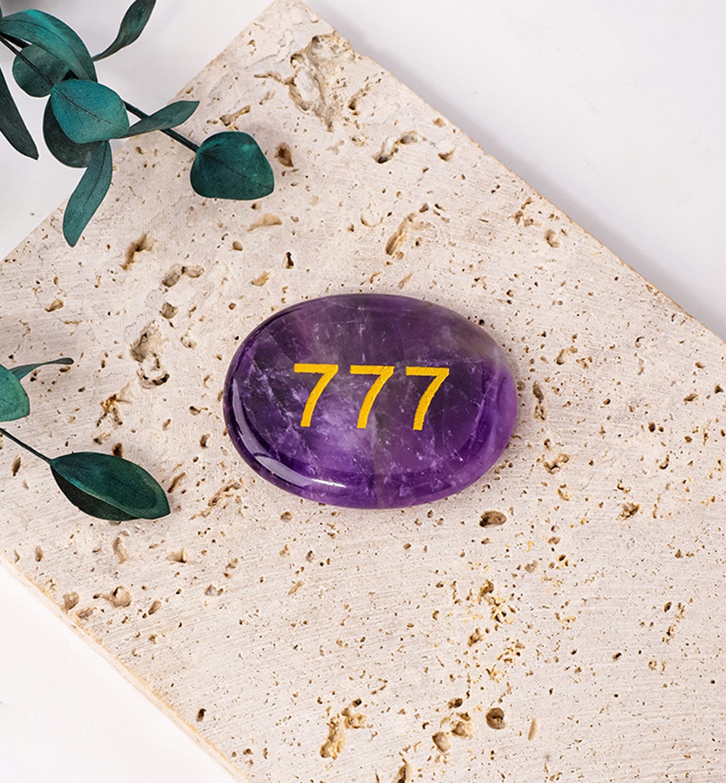Lucky Number Worry Stone