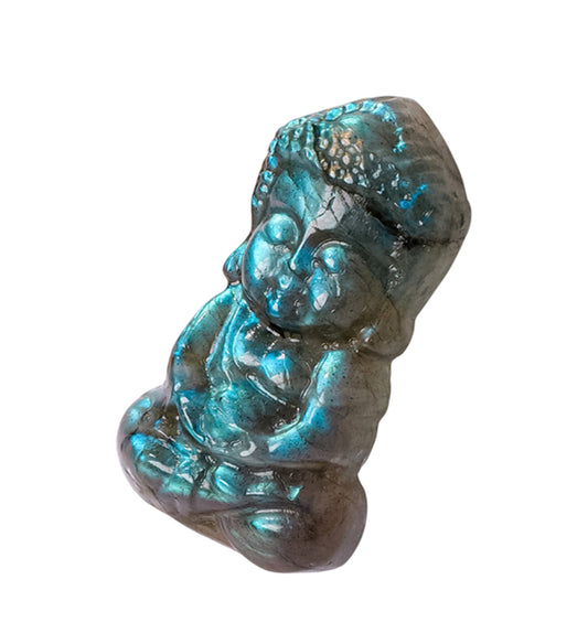 Labradorite Baby Buddha