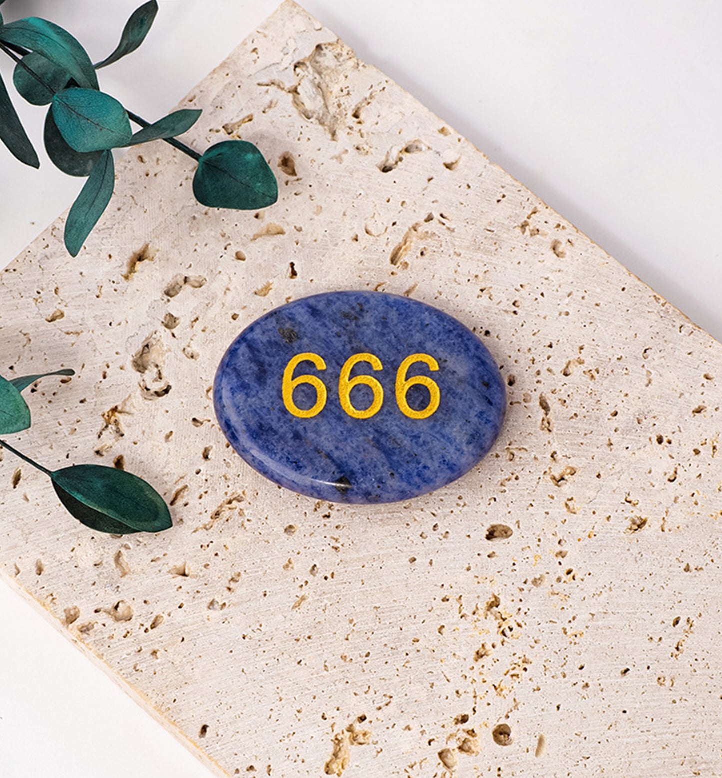 Lucky Number Worry Stone