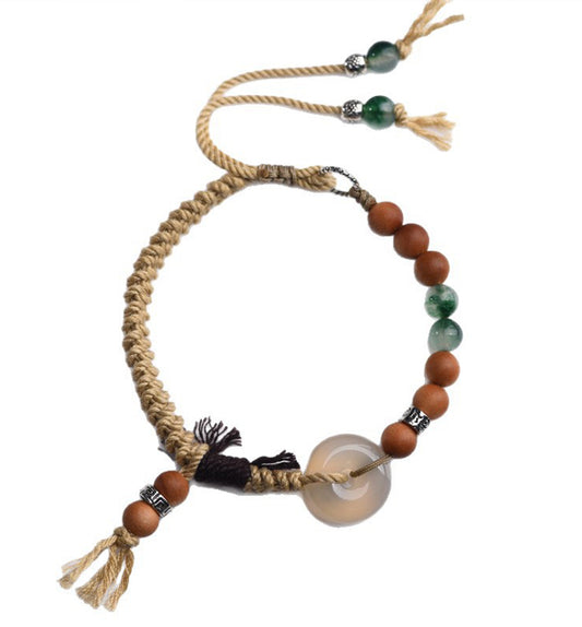 Peace & Wood Harmony Bracelet