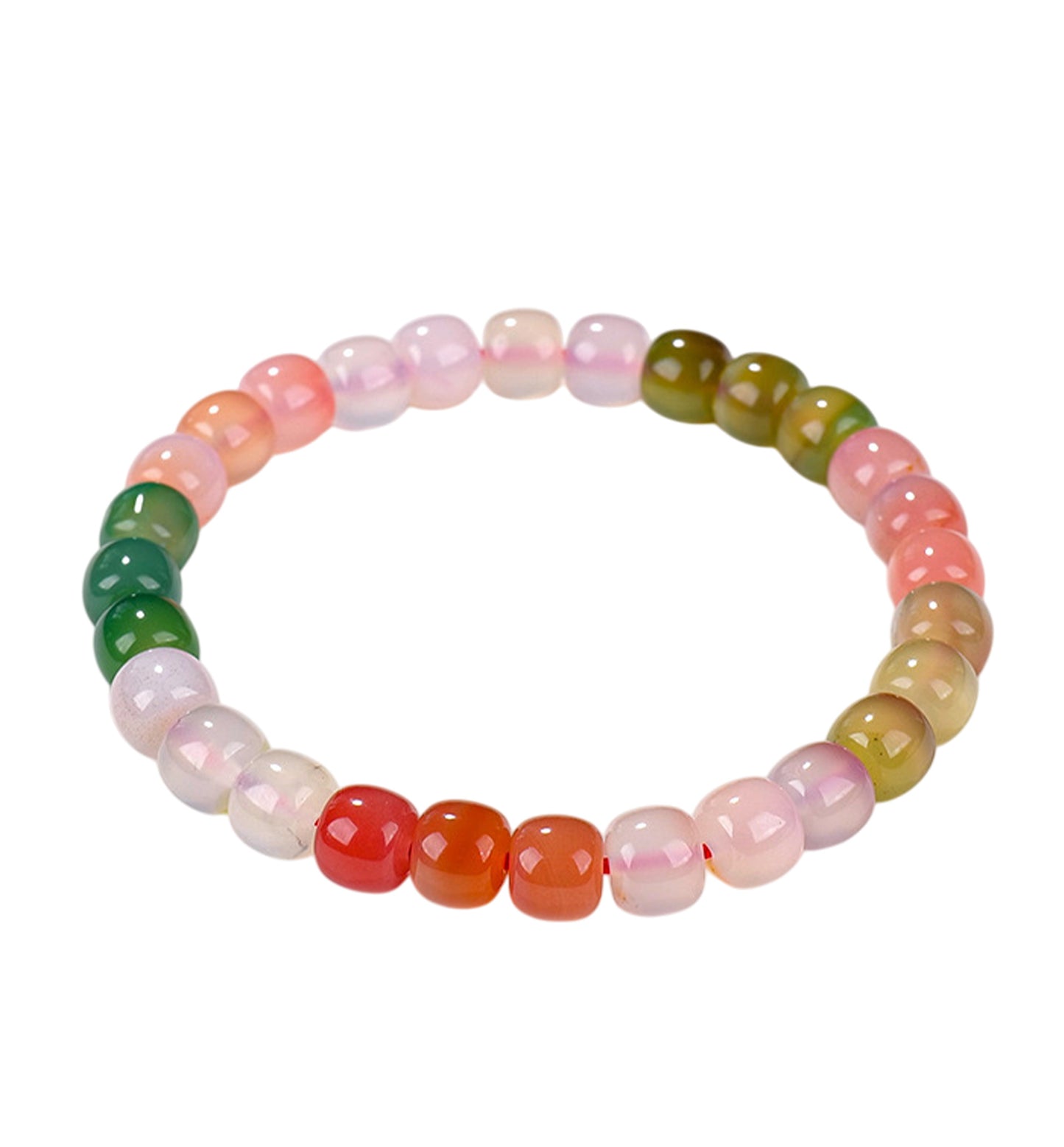 Rainbow Agate Gemstone Bracelet