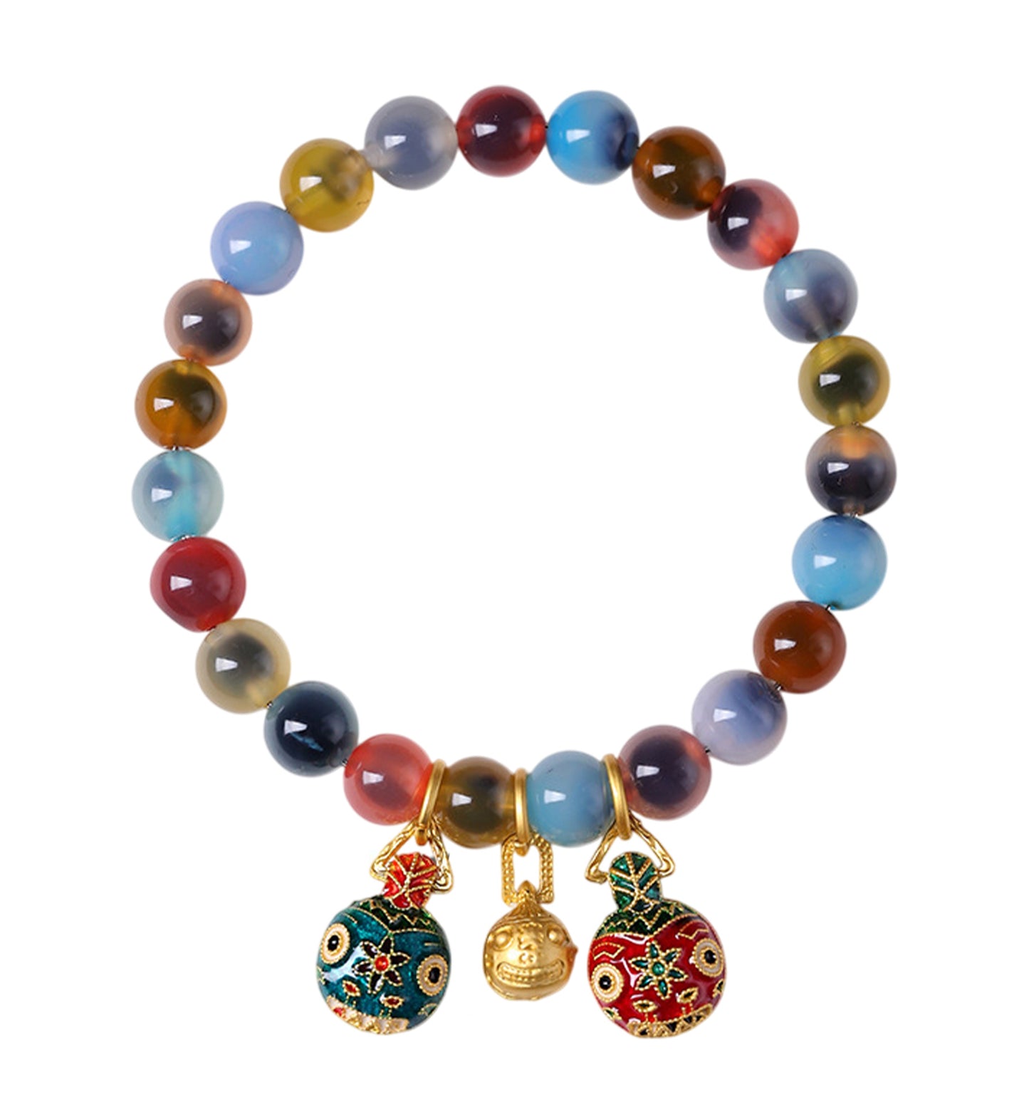 Agate Golden Beast Bracelet