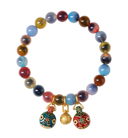 Agate Golden Beast Bracelet