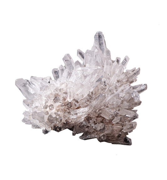 Natural White Quartz Cluster