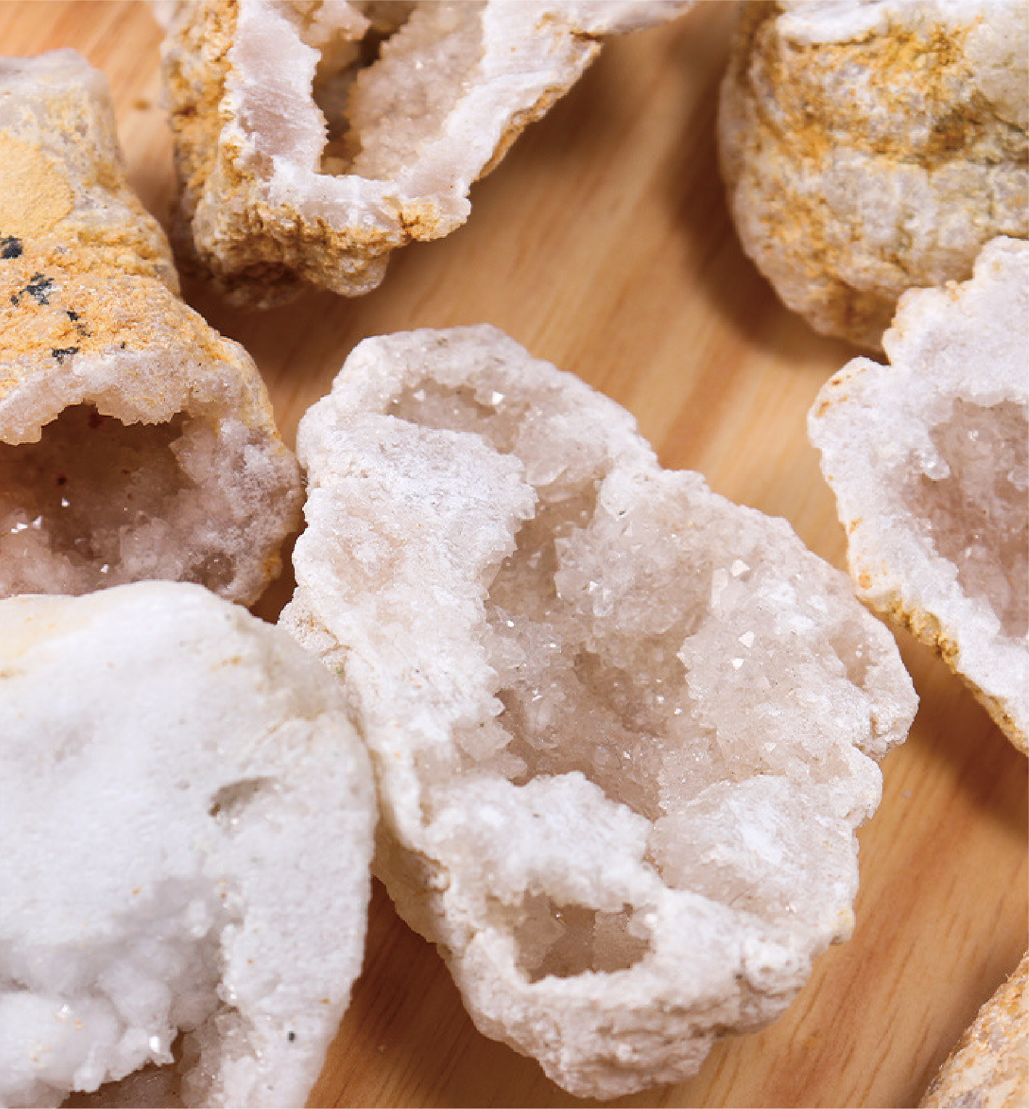 Natural White Agate