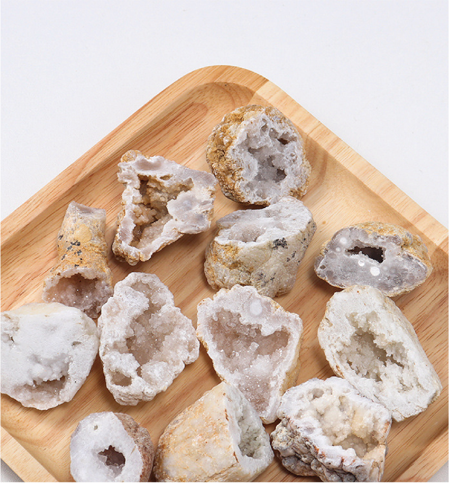 Natural White Agate